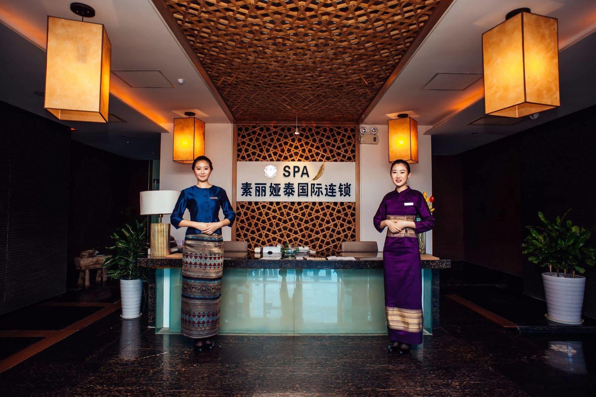 Weihai Haiyue Jianguo Hotel Exterior foto